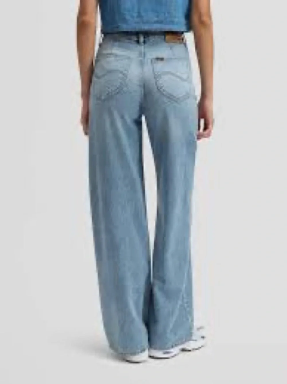 Lee Stella A-Line Flare / Wide Leg medium light wash 29x33